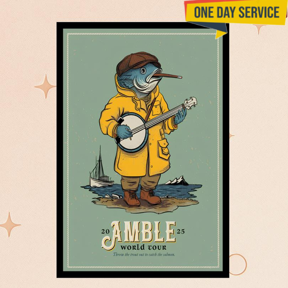 Amble World Tour 2025 Poster